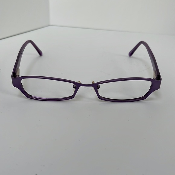 DAVID BENJAMIN FOR EUROPE Metallic Purple Eyeglasses - Picture 7 of 15